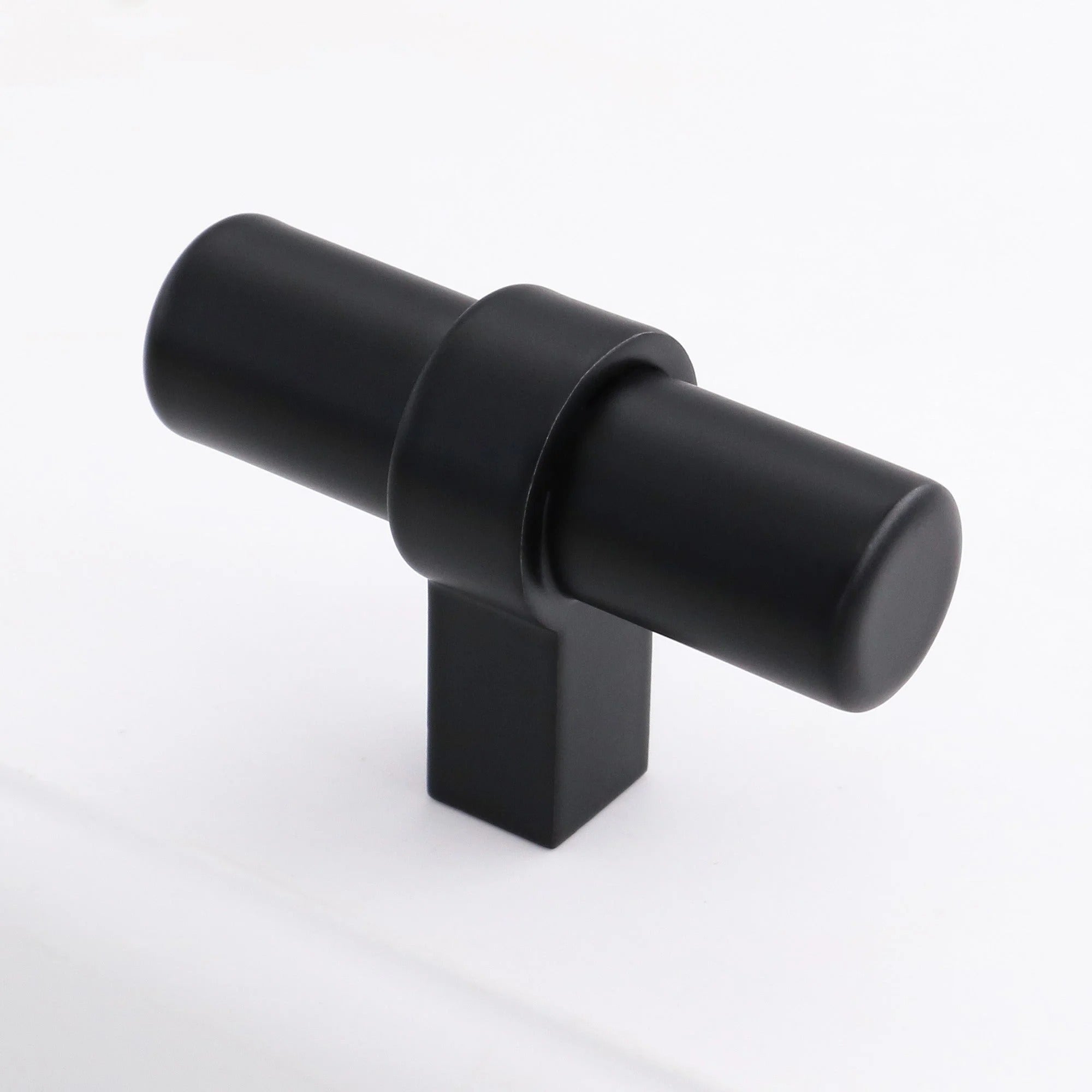 Modern Matte Black Euro Bar Pull Cabinet Handles – Drawer & Cabinet Hardware