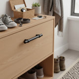 Modern Matte Black Euro Bar Pull Cabinet Handles – Drawer & Cabinet Hardware