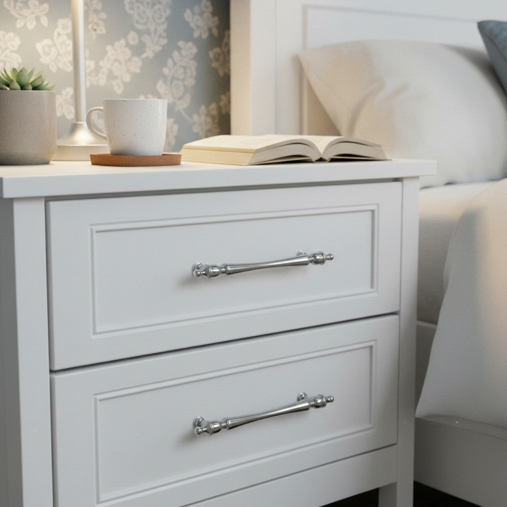 Modern Polished Chrome Drawer Pulls – Cabinet Hardware