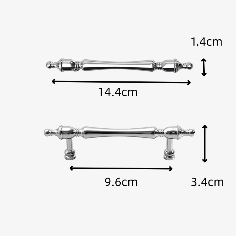 Modern Polished Chrome Drawer Pulls – Cabinet Hardware