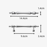 Modern Polished Chrome Drawer Pulls – Cabinet Hardware
