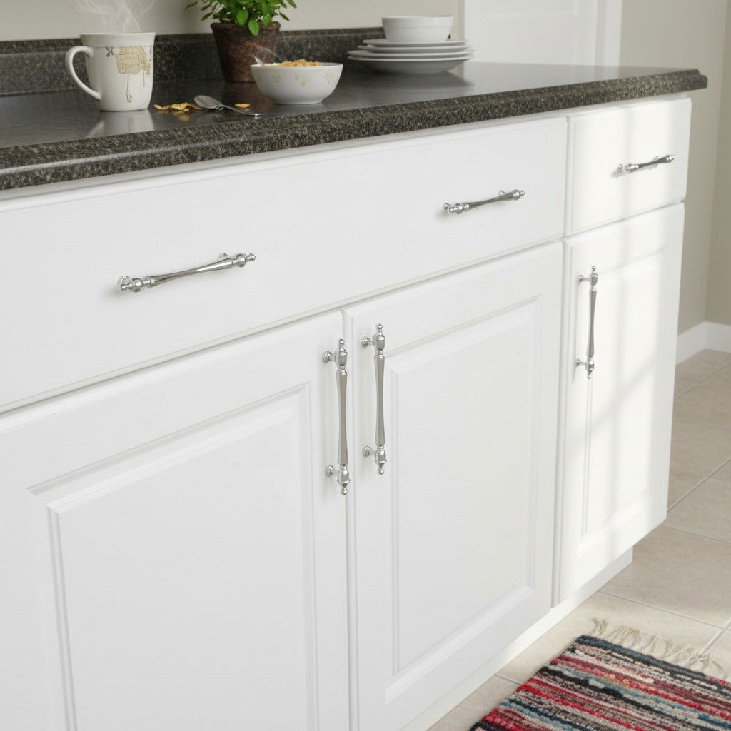 Modern Polished Chrome Drawer Pulls – Cabinet Hardware