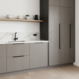 Modern Curved Pull Handles – Stylish Kitchen & Bathroom Cabinet Hardware