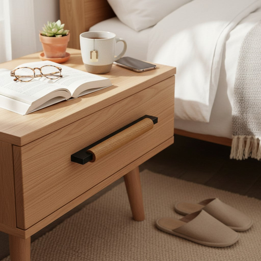 Rustic Wood Drawer Pulls – Farmhouse Kitchen Drawer Hardware