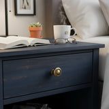 Vintage Ripple Brass Handles - Antique Bronze Cabinet Hardware