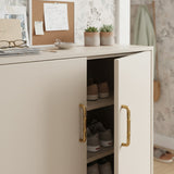 Vintage Ripple Brass Handles - Antique Bronze Cabinet Hardware