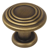 Vintage Brass Bar Handle & Knob – Antique Style Drawer & Cabinet Pulls