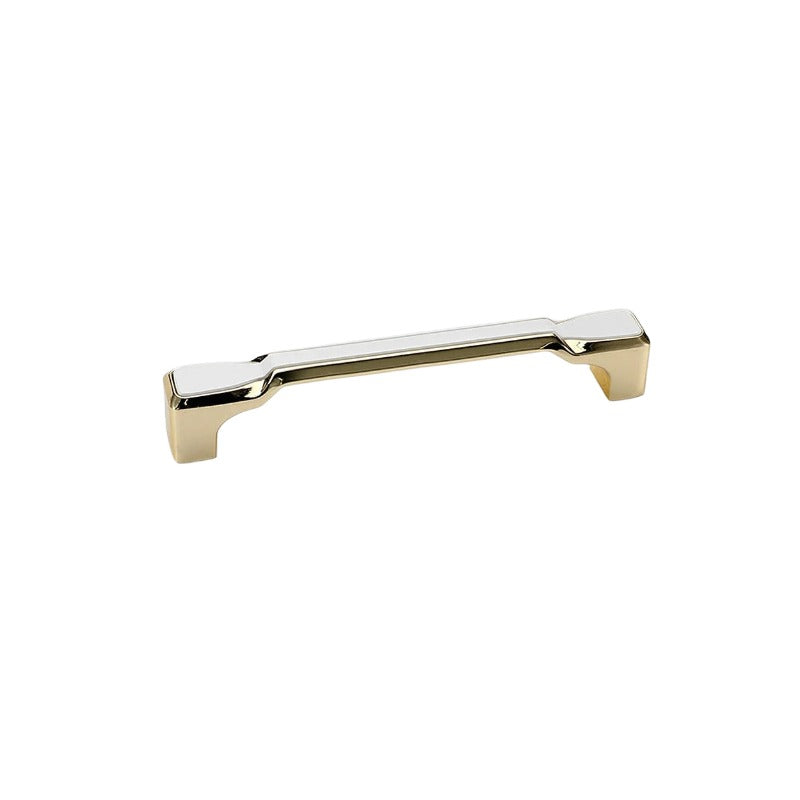 Minimalist Brushed Gold Cabinet Pulls - Round Edge Cabinet Hardware