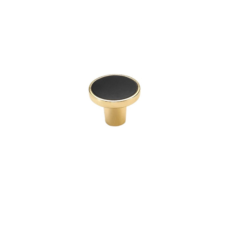 Minimalist Brushed Gold Cabinet Pulls - Round Edge Cabinet Hardware